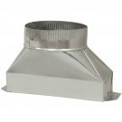 Deflecto DGT36 Galvanized Round Transition (6 Inch) Deflecto DGT36 Galvanized Round Transition (6 Inch)