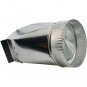 Deflecto DGT36 Galvanized Round Transition (6 Inch)