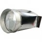 Deflecto DGT36 Galvanized Round Transition (6 Inch)