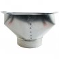 Deflecto DGT36 Galvanized Round Transition (6 Inch)