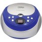 Naxa NPB251BL Portable CD Player with AM/FM Radio (Blue)