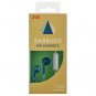 JVC HAF19MAH Retro In-Ear Wired Earbuds with Microphone (Blue)