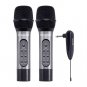 Karaoke USA WM906 Dual Professional 900 MHz UHF Wireless Handheld Microphones