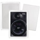 BIC America M-PRO6W Muro Outdoor 6.5-In. with Pivoting Tweeters Outdoor In-Wall Speakers, 150 Watts