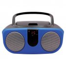 Proscan PRCD243M-BLUE CD/Radio Boom Box, PRCD243M (Blue)