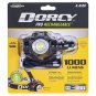Dorcy 41-2121 1,000-Lumen Pro Water-Resistant Aluminum LED Rechargeable Headlamp