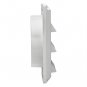 Lambro 604W 4-In. White Plastic Air Intake Louver Vent