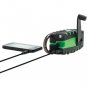 Eton NSP101WXGR Scorpion II AM/FM/NOAA Weatherband Radio and Flashlight, Black and Green