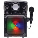 Karaoke USA GQ410 Portable MP3 Karaoke Player with Bluetooth, PA, and Built-In Battery Karaoke USA GQ410 Portable MP3 Karaoke Player with Bluetooth, PA, and Built-In Battery