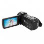 Minolta MN100HDZ-BK Full HD 36x Digital Zoom Video Camcorder with Rechargeable Battery, Black