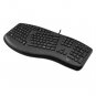 Adesso AKB-160UB TruForm 104-Key USB Ergonomic Desktop Keyboard for Windows