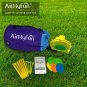 AirMyFun Food Bouncy Castle, Bounce House with Hamburger Ketchup Shape, Jump & Slide Area Safety Net