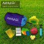AirMyFun Inflatable Bounce House,Jumping Bouncer with Air Blower,Splash Pool to Play,Kids Slide Park