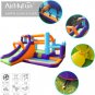 AirMyFun Inflatable Bounce House,Jumping Bouncer with Air Blower,Splash Pool to Play,Kids Slide Park