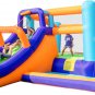 AirMyFun Inflatable Bounce House,Jumping Bouncer with Air Blower,Splash Pool to Play,Kids Slide Park