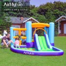 AirMyFun Inflatable Bounce House, Bouncer & Slide with Air Blower,Play House with Ball Pool