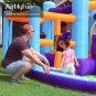 AirMyFun Inflatable Bounce House, Bouncer & Slide with Air Blower,Play House with Ball Pool