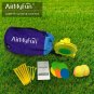 AirMyFun Inflatable Bounce House, Bouncer & Slide with Air Blower,Play House with Ball Pool