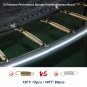 12FT Outdoor Big Trampoline With Backboard,Inner Safety Enclosure Net, Ladder, PVC Spring Cover