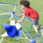 11ft Geometric Dome Climber Play Center, Kids Climbing Dome Tower, Rust & UV Resistant Steel