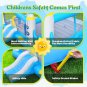 Multifunctional Jump 'n Slide Inflatable Bouncer for Kids Complete Setup with Blower - 198" x 180"