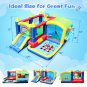 7 in 1 Inflatable Bounce House, Bouncy House with Ball Pit for Kids Indoor Outdoor Party Family Fun