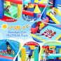 7 in 1 Inflatable Bounce House, Bouncy House with Ball Pit for Kids Indoor Outdoor Party Family Fun