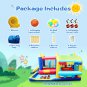 7 in 1 Inflatable Bounce House, Bouncy House with Ball Pit for Kids Indoor Outdoor Party Family Fun