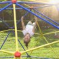 Kids Climbing Dome Jungle Gym - 10 ft Geometric Playground Dome Climber Play Center