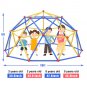 Kids Climbing Dome Jungle Gym - 10 ft Geometric Playground Dome Climber Play Center