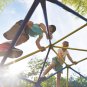 Kids Climbing Dome Jungle Gym - 10 ft Geometric Playground Dome Climber Play Center