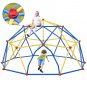 Kids Climbing Dome Jungle Gym - 10 ft Geometric Playground Dome Climber Play Center