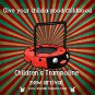 XTP003 Assembled children's trampoline happy expression outdoor and indoor dual-use ladybug