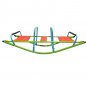 XSS008 high quality kids seesaw plastic seat playground equipment cute baby plastic rocker outdoor