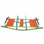 XSS008 high quality kids seesaw plastic seat playground equipment cute baby plastic rocker outdoor