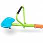 XSS004 outdoor playground four seats seesaw for kids 360 degree rotating sturdy plastic seat seesaw