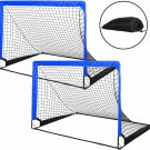 Simple Deluxe 4‘x3’ Portable Soccer Goal, Pop Up Folding Soccer Net Comes with 2 Oxford Cloth Simple Deluxe 4‘x3’ Portable Soccer Goal, Pop Up Folding Soccer Net Comes with 2 Oxford Cloth