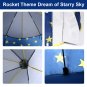 Kids Tent Rocket Spaceship, Kids Play Tent, Unicorn Tent for Boys & Girls, Kids Playhouse