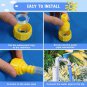 3-in-1 Splash Pads Splash Water Sprinkler Pad for Baby Toddler Kids Outdoor Backyard