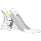 Qaba Kids Indoor Slide for Toddlers Ages 1.5-3, Small Toddler Slide, Space Toy Playset, Gray Qaba Kids Indoor Slide for Toddlers Ages 1.5-3, Small Toddler Slide, Space Toy Playset, Gray