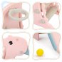 3 in 1 Freestanding Toddler Slide, Indoor Outdoor Playground with Basketball Hoop and Ball