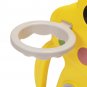 Kids Slide, Freestanding Toddler Climber with Basketball Hoop for Indoor and Outdoor Play, Yellow