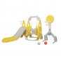 5-in-1 slide Car - yellow gray