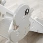 Kid Slide for Toddler Age 1-3 Indoor Plastic Slide Outdoor Playground Climber Slide(Duck Grey White)