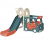 Kids Slide with Bus Play Structure, Freestanding Bus Toy with Slide for Toddlers, Bus Slide Set