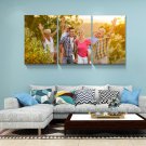 3 Panels Customize Canvas Prints with Your Photo Canvas Wall Art- Personalized Canvas Picture 3 Panels Customize Canvas Prints with Your Photo Canvas Wall Art- Personalized Canvas Picture