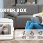 Pet Hair Dryer Box, Ultra Quiet Blow Dryer 6L Capacity for Cats and Small Dogs, Professional
