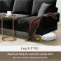 84 " Convertible Sectional Sofa, Modern Chenille L-Shaped Sofa Couch with Reversible Chaise Lounge