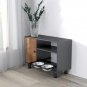 Large Pet Feeder Station, Dog Food Storage Cabinet with Stainless Steel Double Pull Out Raised Dog