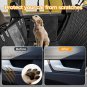 Simple Deluxe Dog Car Seat Cover for Back Seat, 100% Waterproof Pet Seat Protector with Mesh Window